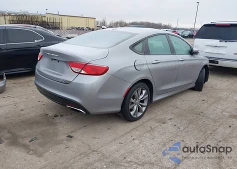 2016 Chrysler 200 S z USA, uszkodzony, nr VIN 1C3CCCBB1GN113543